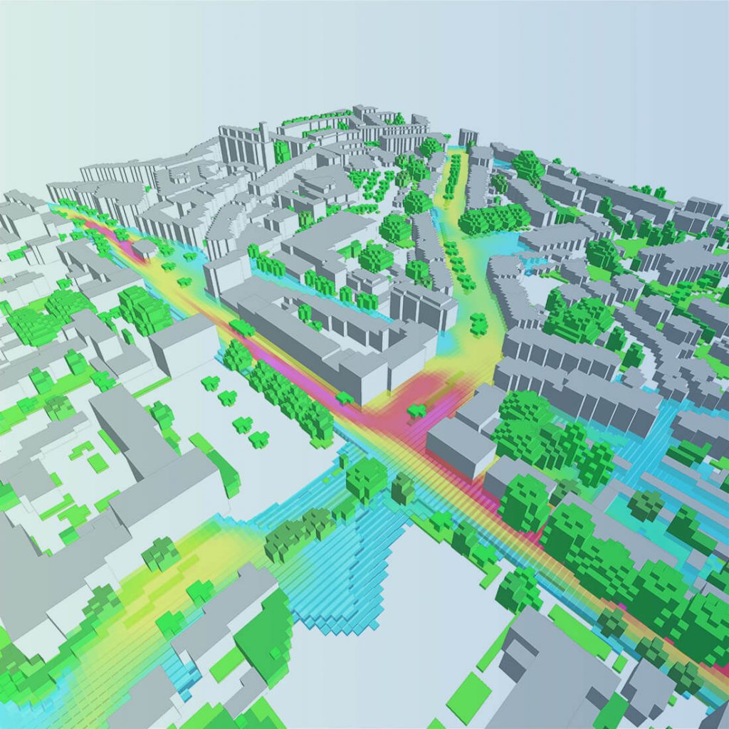 Leading software for high-resolution 3D modeling of urban microclimate to analyze the impact of buildings, vegetation, etc. on the urban climate with the aim of planning climate-friendly cities and improving the quality of life in metropolitan areas - designed for professional use by architects, landscape architects, urban planners etc., as well as for research at universities.

